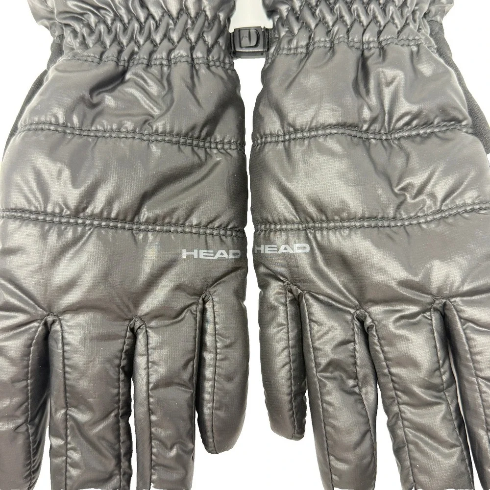 HEAD Waterproof Hybrid Gloves Womens ThermalFur Touchscreen Black S/P
